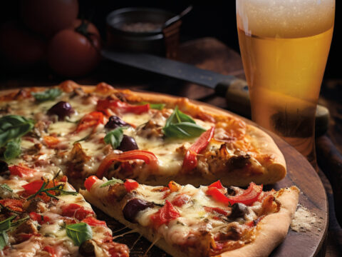Pizza & Pints Offer at Bunsay Bar & Grill